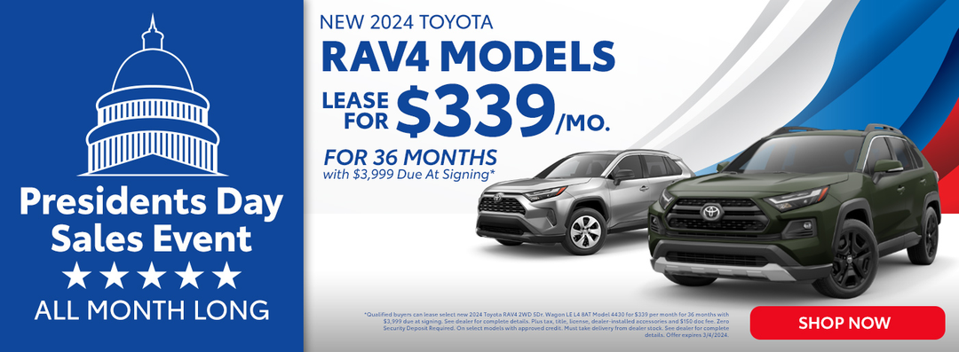 2024 Toyota RAV4 Lease Offer Fort Worth TX
