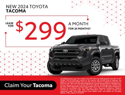 New 2024 Toyota Tacoma