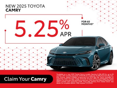 New 2025 Toyota Camry
