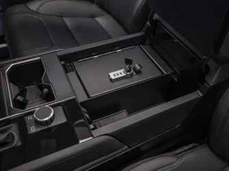 image of a center console